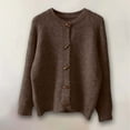 thumbnail image 1 of Women'S Cardigans Knit Button Down Lightweight Coffee Cardigan Comfort Colors Fall Outfit Ladies Cardigan Sweaters, 1 of 3
