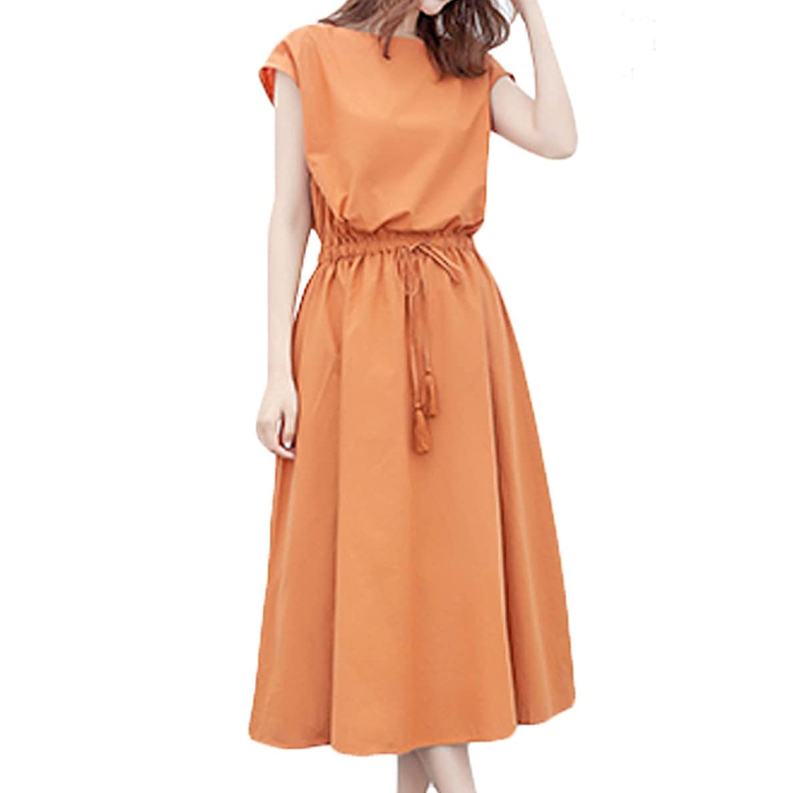 Women'S Casual LongSleeved Floral Print And Elegant Temperament Waist