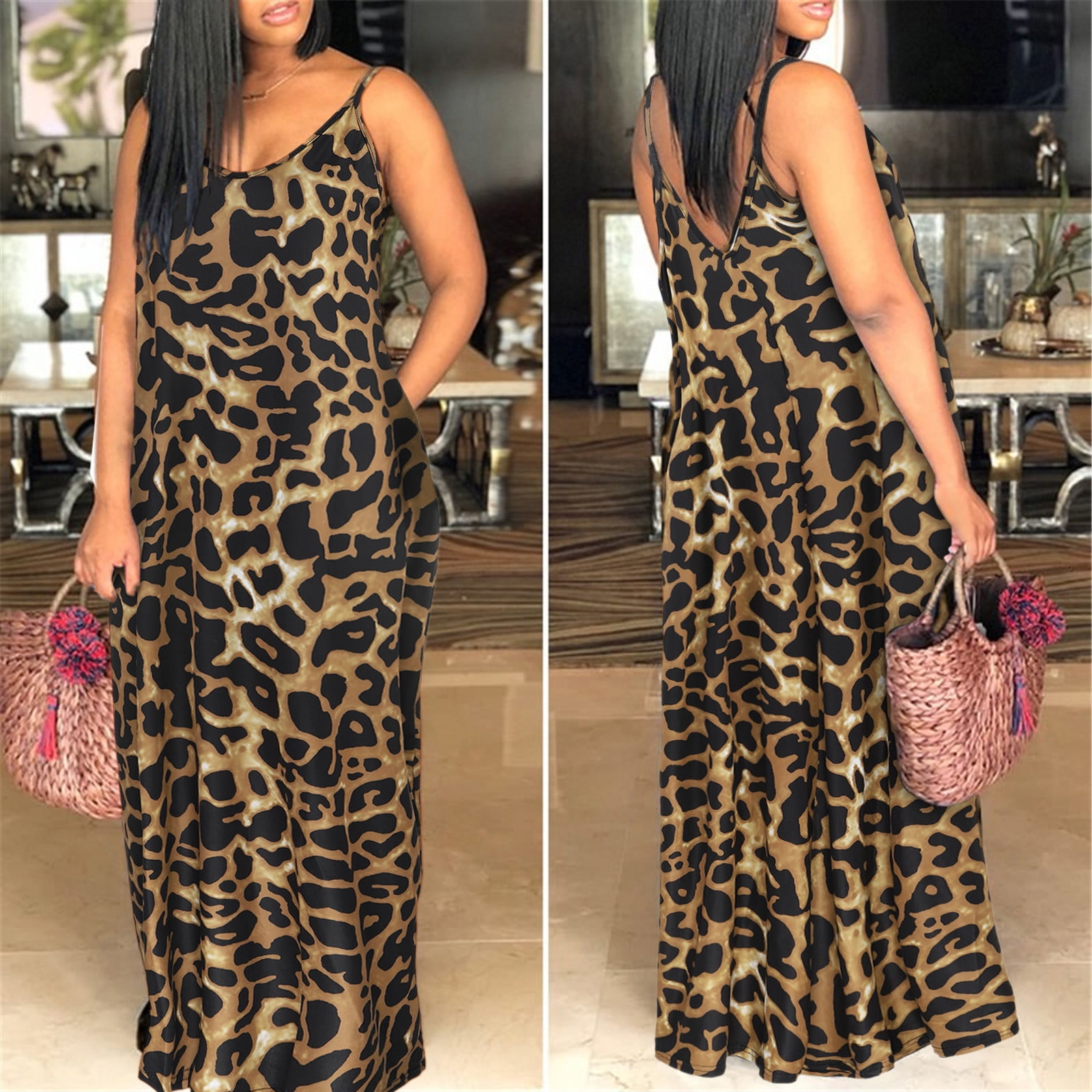 Women'S Casual LongSleeved Floral Print And Elegant Temperament Waist