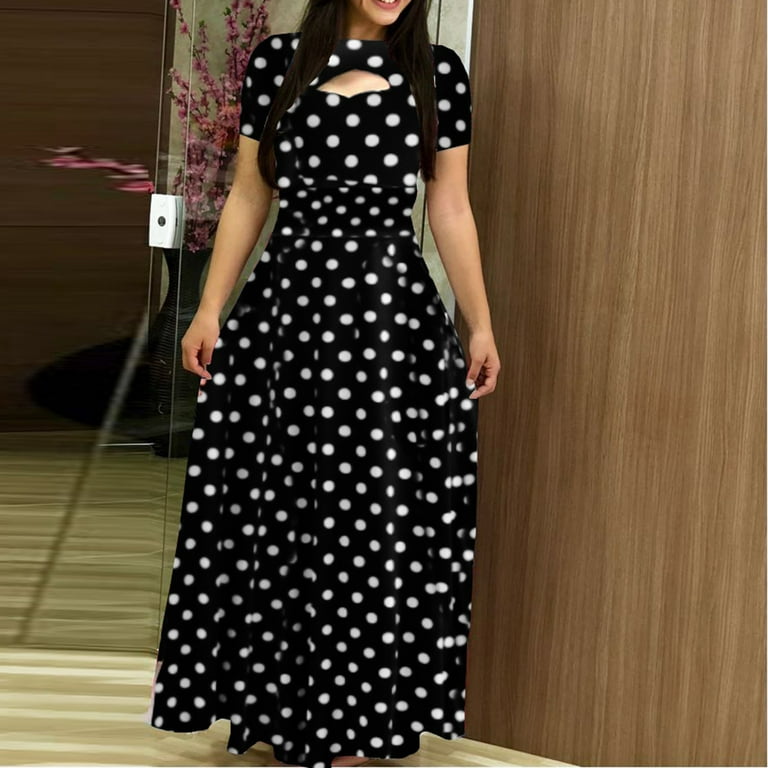 Women'S Casual Long-Sleeved Floral Print And Elegant Temperament Waist  Dress Summer Dresses for Tall Women Same Day Delivery Dress Cotton Dresses  for