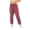 thumbnail image 1 of Women'S Casual Pants Solid Cotton And Linen Pants With Pocket Long Pants, 1 of 4
