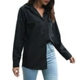 thumbnail image 1 of Women'S Clothing, Women'S Tops, Casual Women's Button Down Shirts Loose Fit Pocket Blouses Tops for Everyday Wear Long Sleeve Tops, 1 of 6