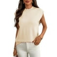 thumbnail image 1 of Women'S Crew Neck Sleeveless Sweater S, 1 of 7