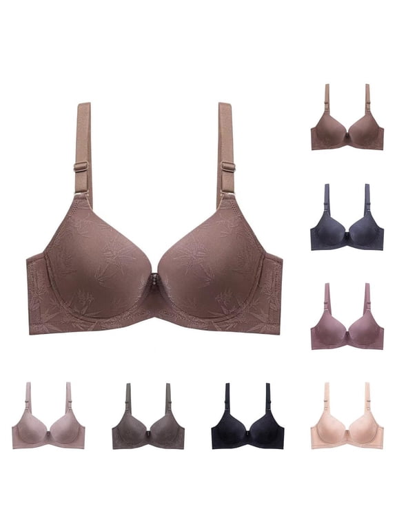 Women'S D Cup Sag-Proof Underwire Bra Seamless for Everyday Wear and Support 40