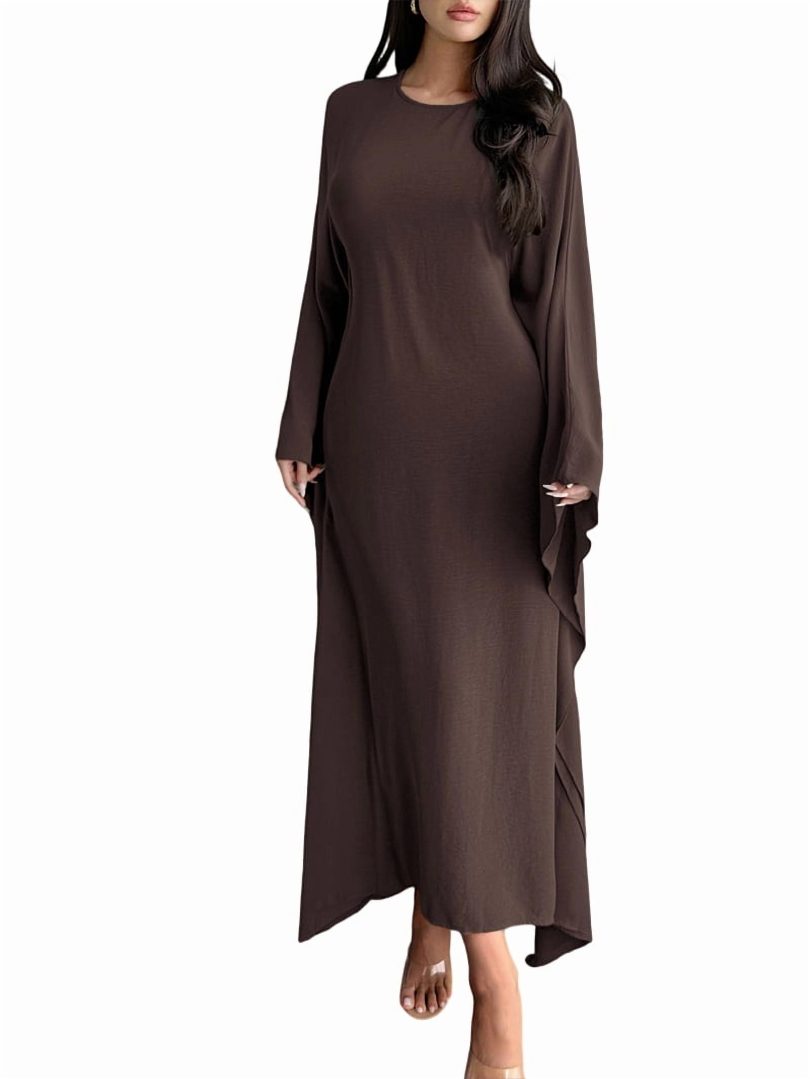 chinese dress ladies Sophia Taylor Bat Sleeve Dress | Vegan Silk | Calypso main image 1