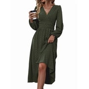 Army Green Dresses Women