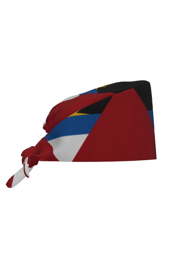 Women'S Flag Of Barbuda Double-Sided Printed Adjustable Working Cap
