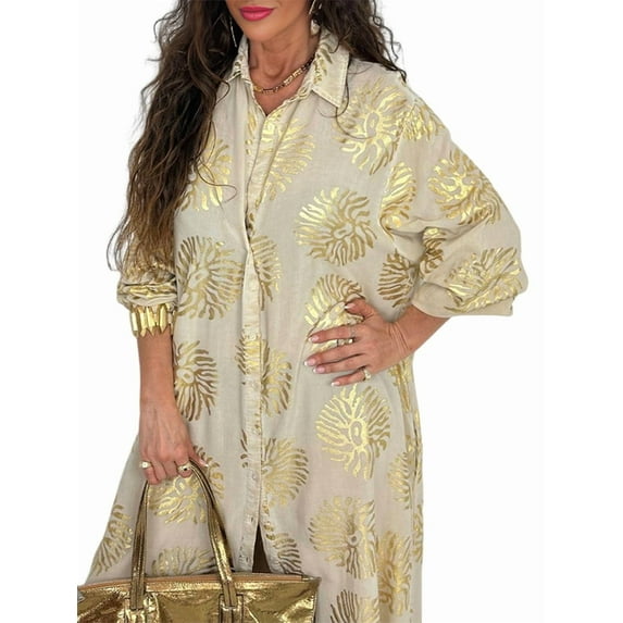Women'S Floral Print Boho Dress Side Split Deep V Neck Short Sleeves Maxi Dress A-Line Flowy Maxi Dresses XXXL