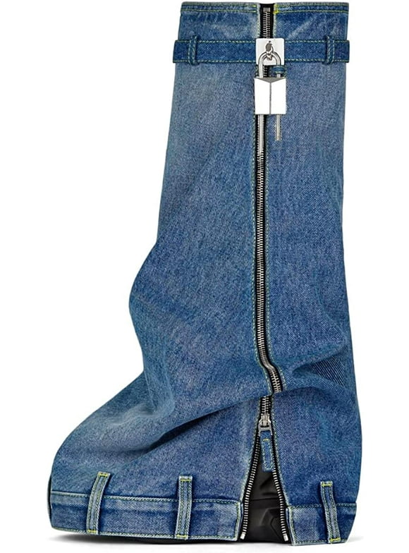 platform over knee boots