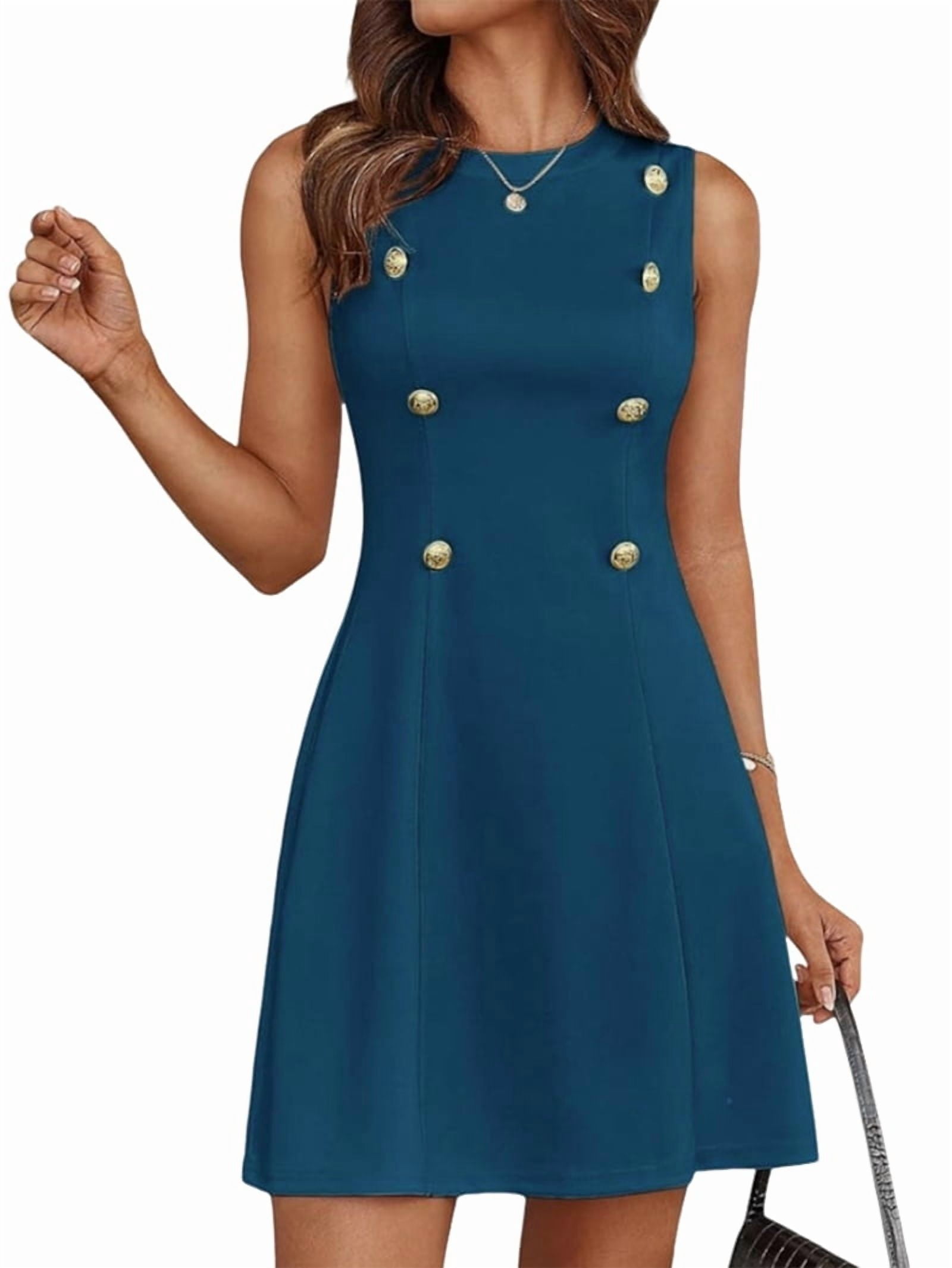 Women's Lightweight Elegant Mini Dress - Casual Summer Wear main image 0