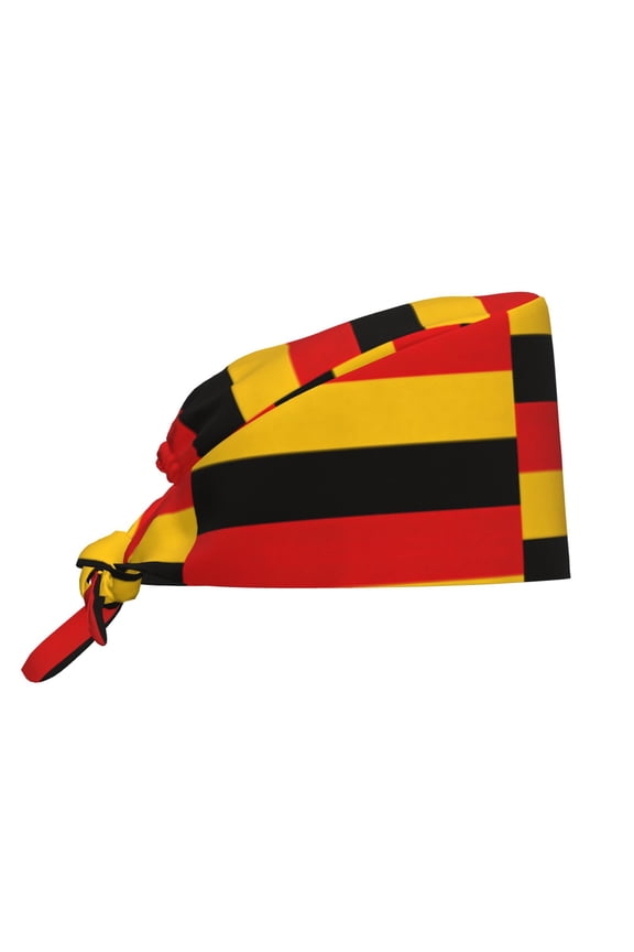 Women'S German Flag Double-Sided Printed Adjustable Working Cap