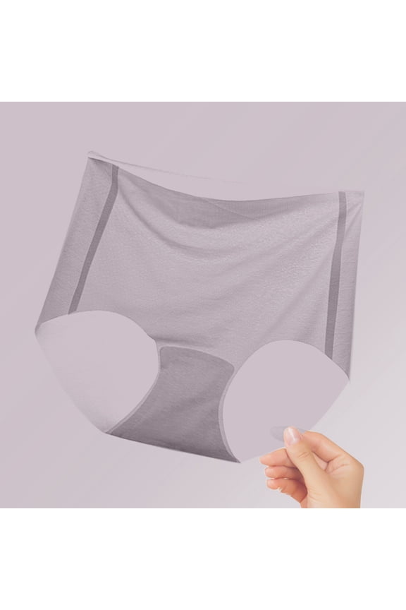 Women’S High Waist Airy Fresh Panties Breathable Cool Soft Multipack Daily Briefs Portable Disposable Briefs