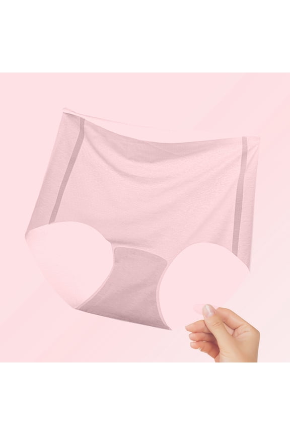 Women’S High Waist Cool Comfort Briefs Breathable Soft Multipack Panties Underwear Travel Freshness Panties