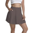 thumbnail image 1 of Women'S High Waisted Pleated Mini Skirt A-Line Tennis & School Skirt Dark Gray S, 1 of 9