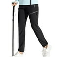 thumbnail image 1 of Women'S Hiking Pants Quick Dry Lightweights Water Elastic Waist Cargo Pants for All Seasons Black XXL, 1 of 7