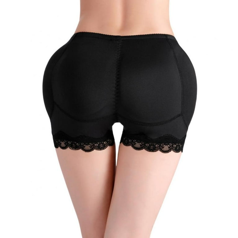 Womens Lace Butt Lifter Body Shaper Panties With Hip Enhancer And