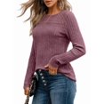 thumbnail image 1 of Women'S Lace Long Sleeve Shirt Fall Top Fashion Dreesy Casual Tunic Sweaters Mesh Clothes L, 1 of 8