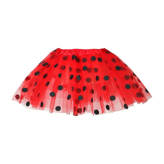 Women'S Layered Tulle Tutu Skirt - 3 Tier Mesh With Sequin Stars & Asymmetrical Hem, Retro 80s Bubble Skirt With Elastic Waist For Party, & Daily Fashion
