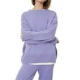 thumbnail image 1 of Women'S Light-Weight Soft Petite Crewneck Solid Plain Sweaters Fall Winter Pullover Jumper Tops  M, 1 of 4