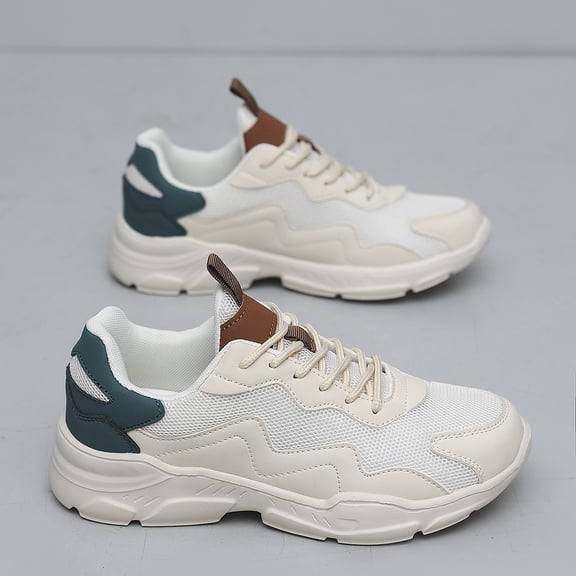 Women'S Lightweight And Breathable Thick-Soled Non-Slip Sports Shoes for All Seasons, Featuring Lace-Up Design, Perfect for Casual Running And Stylish Wear., Women Shoes, Sneakers