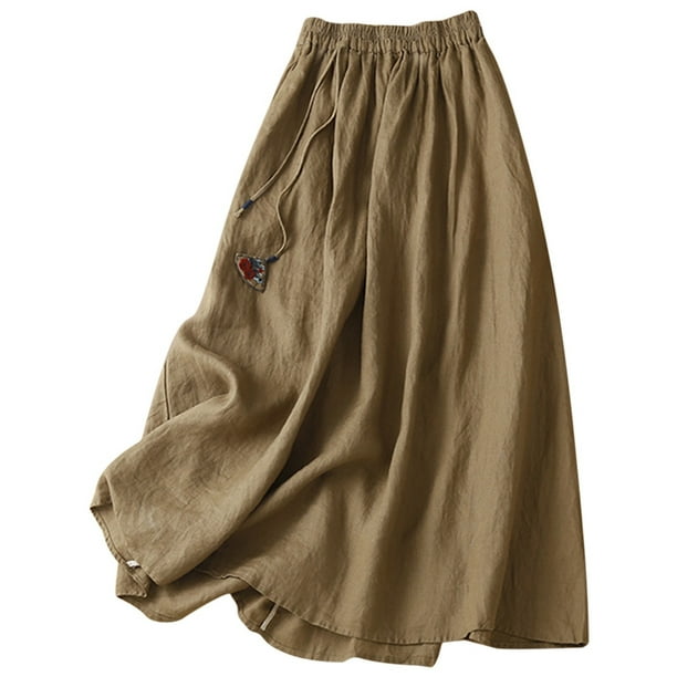 Cotton skirt casual hot sale