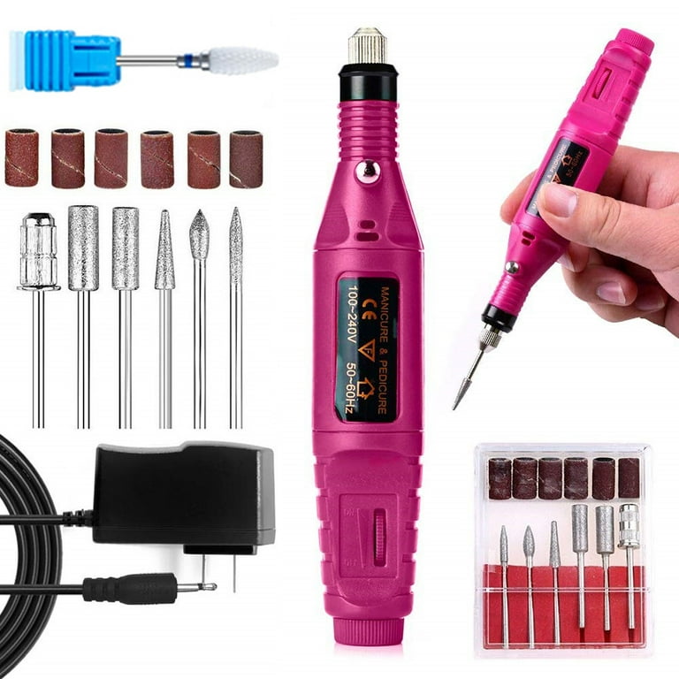 Women’S Nail Art Drill Kit, Electric Nail File Manicure File