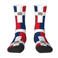 thumbnail image 1 of Women'S Novelty Funny Crew Socks Men'S Flag Of The Dominican Republic Design Socks, 1 of 7