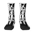 thumbnail image 1 of Women'S Novelty Funny Crew Socks Men'S Freemason Masonic Flag Design Socks, 1 of 7