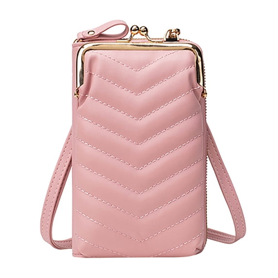 NOKIO Women'S One-Shoulder Crossbody Bag Korean Version Of One Shoulder Small Bag Fashion Trend Mini Messenger Bag New Type Women's Touchscreen Mobile Phone Bag