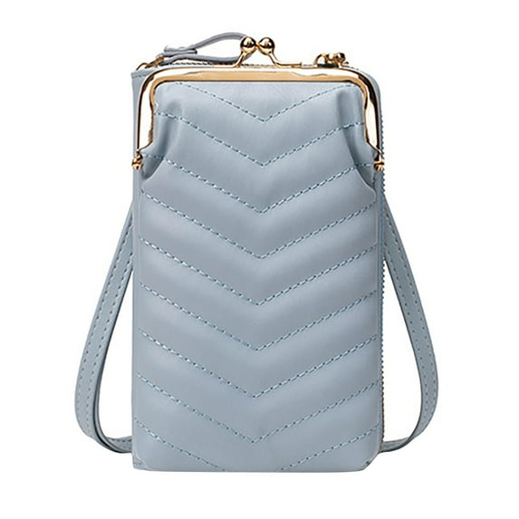 NOKIO Women'S One-Shoulder Crossbody Bag Korean Version Of One Shoulder Small Bag Fashion Trend Mini Messenger Bag New Type Women's Touchscreen Mobile Phone Bag