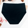 thumbnail image 1 of Women'S Panties High Waisted Cotton Underwear For Women Large Size Breathable Cotton Briefs For Women Pants,Black Women'S Lace Underwear L, 1 of 4