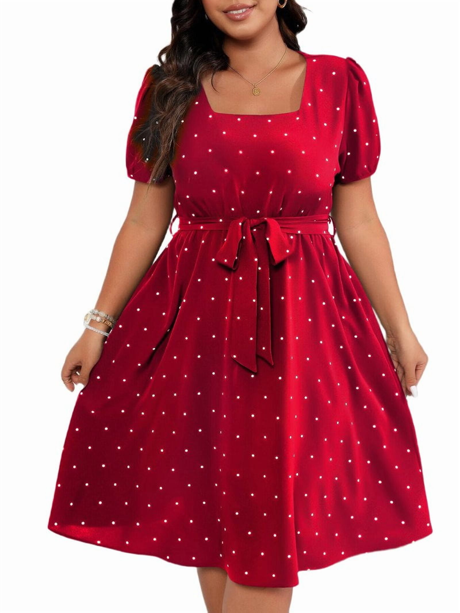 Retro Dress Plus Size