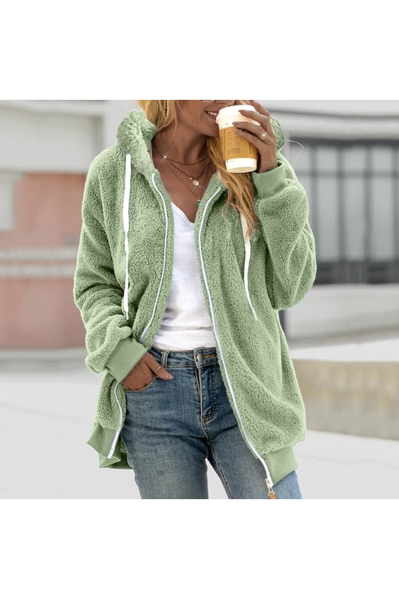 Women'S Popcorn Cardigan Oversized Open Front Boyfriend Batwing Long Sleeve Fuzzy Knit SweatersWomens Sweaters Green,Large