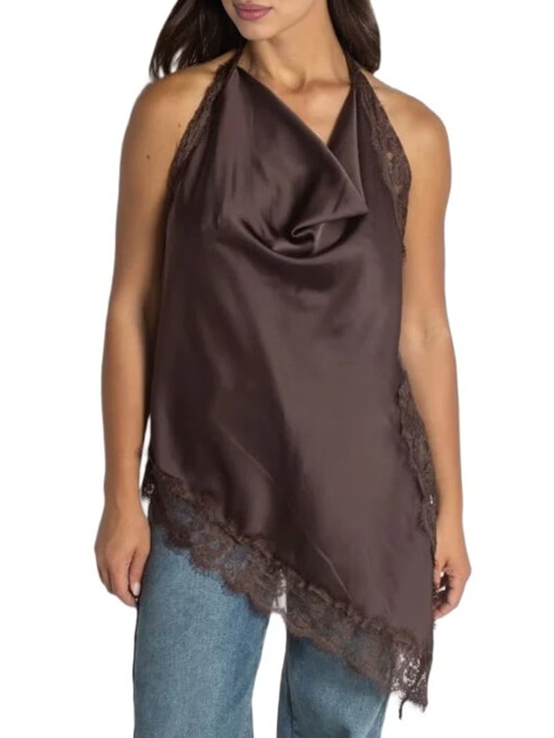 BSL Women Textured Halter Neck Top - Ashton main image 0