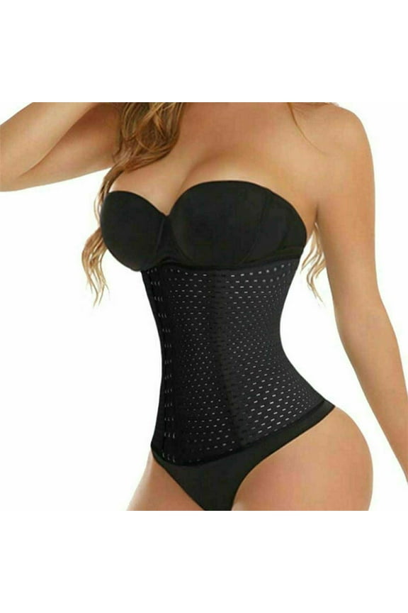 Women'S Seamless Waist Trainer Cincher Corset Breathable Invisible Body Shaper Waist Training Tummy Control