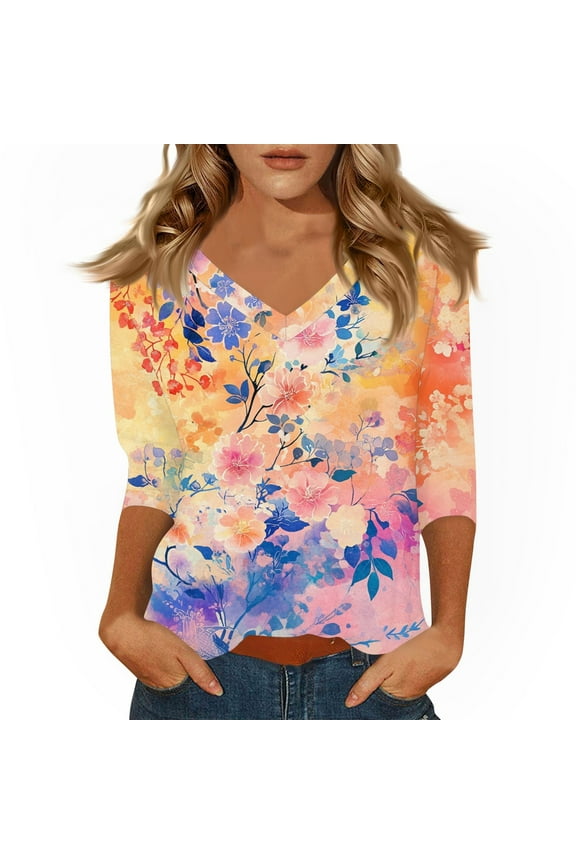 Women'S Shirts Casual Xl Purple Pink