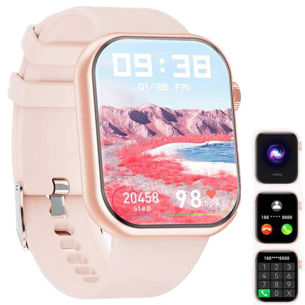 Women'S Smartwatch, (Answer/Make Calls), Ip67 Waterproof, With Sms And