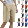 thumbnail image 1 of Women'S Solid Color Short Yoga Wear Fitness Sports Tennis High-Waisted Shorts Gym Short Athletic Stretchy Sport Elasticity Sweatpants Women, 1 of 5