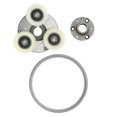 thumbnail image 1 of 36T 38mm Diameter 12mm Thickness Gear High Speed Electric Motor Nylon Gear + Ring Gear + Clutch, 1 of 8