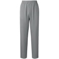 thumbnail image 1 of Women'S Straight Leg Sweatpants Elastic Waist High Waisted Work Pants Solid Fashion Casual Joggers With Pockets, 1 of 3