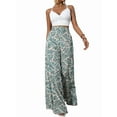 thumbnail image 1 of Women'S Stretchy Wide Leg Palazzo Lounge Pants Casual Comfy Middle Waist Palazzo Pants Color 3 L, 1 of 4