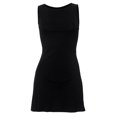 thumbnail image 1 of Women'S Summer A-Line Sleeveless Boat Neck Mini Dress Club Party Little Short Dresses, 1 of 8