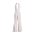thumbnail image 1 of Women'S Summer Jumpsuits Jumpsuits Elegant Long Wide Leg Sleeveless V-Neck Women'S Wedding Bridesmaid Backless Formal Business Playsuits Trouser Suit Pockets Party Evening Wear(L), 1 of 5