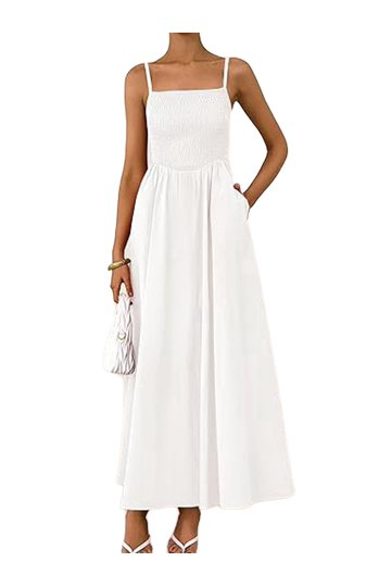 Womens Long White Sundresses