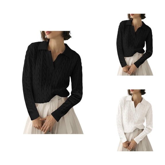 Women'S Sweaters, Striped Sweaters for Women, Autumn Winter Versatile Pullover, Classic Design for Fashion