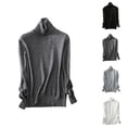 thumbnail image 1 of Women'S Sweaters, Turtleneck Sweaters for Women, Knit Pullover Design, Comfort Top for Everyday, 1 of 4