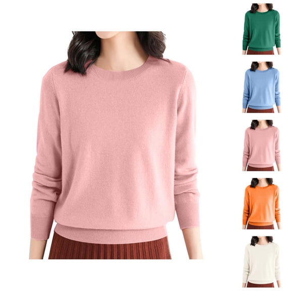 Women'S Sweaters, Wool Base Layer Sweaters for Women, Crewneck Long Sleeve Shirt, Comfort Top for Travel and Hiking Use
