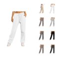thumbnail image 1 of Women'S Sweatpants 2026 Fall Winter Fashion Drawstring Elastic High Waist Loose Wide Leg Casual Yoga Pants with Pockets, 1 of 9