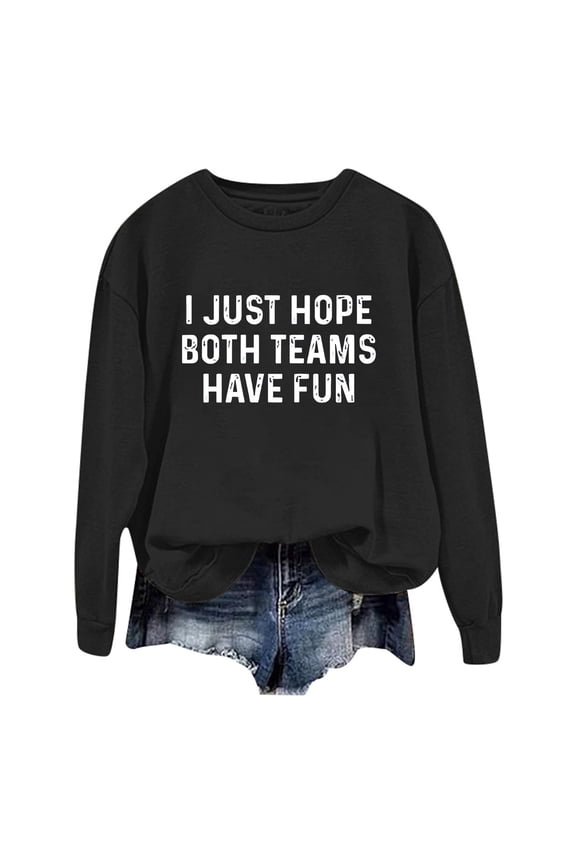 Women’S Sweatshirt Sweat Shirts Women Long Sleeve Pullover Sweatshirts for Women Black Crewneck Fall Crewneck Clothes for Women