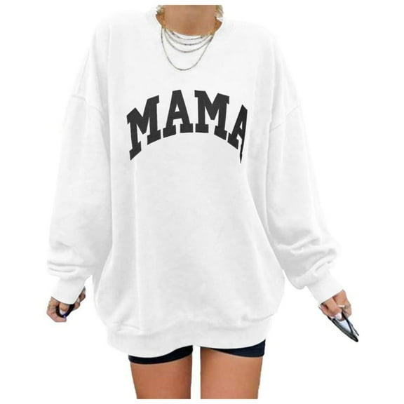 Women'S Sweatshirt Womens Long Sleeve Sweatshirt Pullover for Women White Sweat Shirt Trendy Winter Clothes for Women Comfor t Sweatshirt